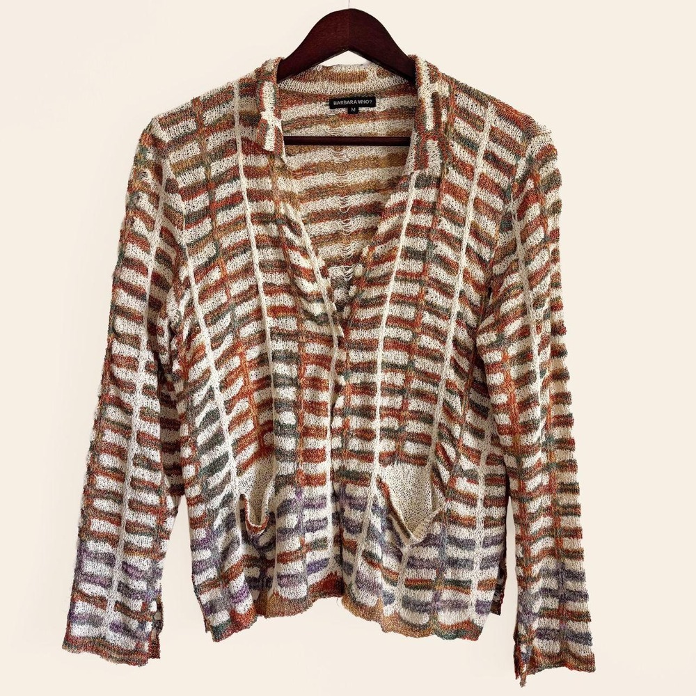 Barbara Who? Lightweight Open Knit Cardigan